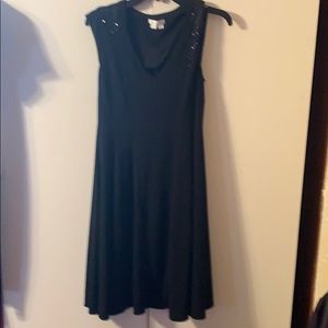 Sleeves Knee Length Dress